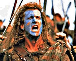 William Wallace and woad